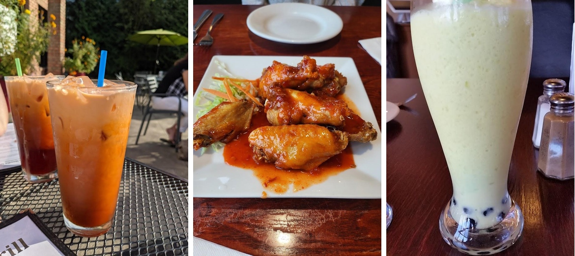 Lemongrass Grill Thai Restaurant and Bar Menu